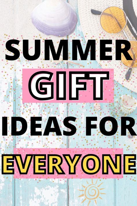 Trendy Gift guides and Ideas! Here are some of the best Summer Gifts for everyone your list! Perfect Summer Gifts aesthetic | Happy summer gifts for for kids | Summer Gifts women | Summer gifts men | Summer gift ideas | summer gifts for students. #summer #gifts #trendygifts Summer Birthday Gift Ideas, Summer Gift Ideas For Women, Summer Gift Basket Ideas For Women, Summer Gifts For Students, Summer Gift Basket Ideas, Summer Gifts For Women, Summer Presents, Middle School Teacher Gifts, Summer Birthday Gifts