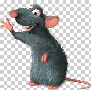 Ratatouille Characters, Gusteau Ratatouille, Rat Image, Rat Png, Maui Disney, Mouse Animation, Rat Cartoon, Ariel Cartoon, Cheese Cartoon