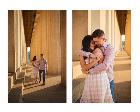 Engagement Photos at Centennial Park, Nashville TN Centennial Park Nashville Photoshoot, Nashville Photoshoot, Centennial Park Nashville, Nashville Engagement Photos, Adult Family Photos, Family Portrait Poses, Senior Photo Poses, The Whispers, Centennial Park