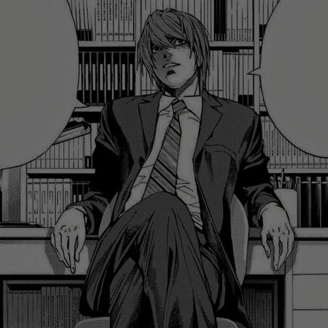 Manipulator Anime Pfp, Manga Manipulators, Light Yagami Pfp Manga, Light Manga Pfp, Manipulator Pfp, Yagami Light Pfp, Light Manga Icon, Light Yagami Manga Panel, Anime Manipulator