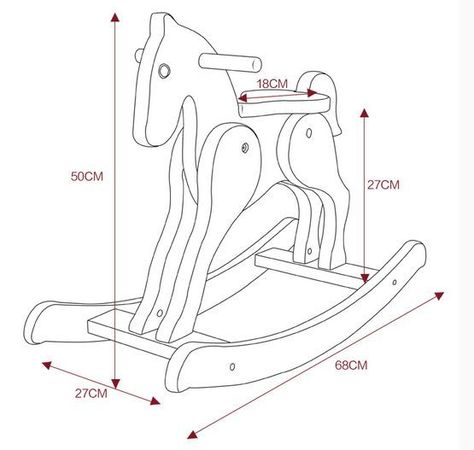 Diy Adirondack Chair Plans, Wooden Rocking Horse Plans, Rocking Horse Diy, Diy Adirondack Chair, Rocking Horse Woodworking Plans, Rocking Horse Plans, Kids Rocking Horse, Wood Rocking Horse, Rocking Horse Toy