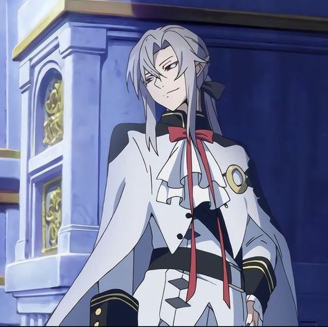 Ferid Bathory, Hot Vampires, Pix Art, Anime Room, Seraph Of The End, Owari No Seraph, Gothic Anime, Digital Art Illustration, Noragami