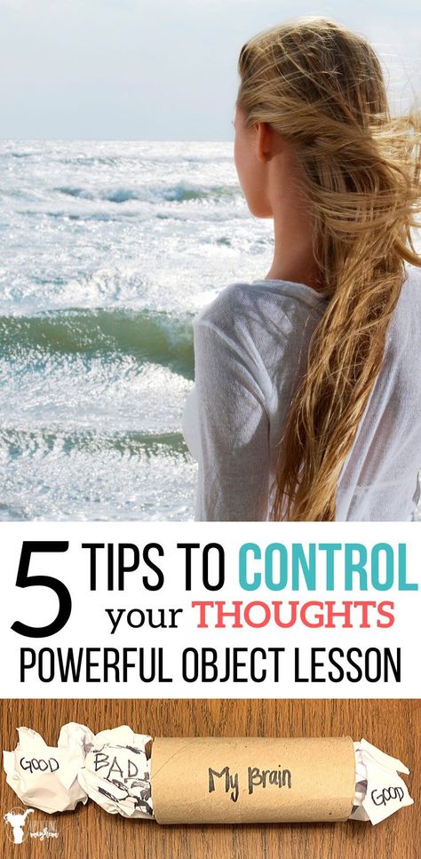 5 TIPS To Control Your Thoughts & Object Lesson Controlling Your Thoughts, Control Your Thoughts, Sunday School Object Lessons, Youth Lessons, Kids Church Lessons, Yes And Yes, Bible Object Lessons, Childrens Sermons, Health Activities