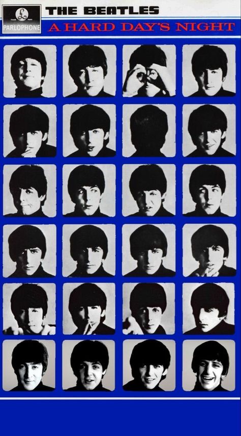 Beatles Wallpaper Iphone, Album Cover Wallpaper, Hard Days Night, Beatles Wallpaper, Beatles Poster, Beatles Albums, Beatles Music, Night Wallpaper, Beatles Pictures