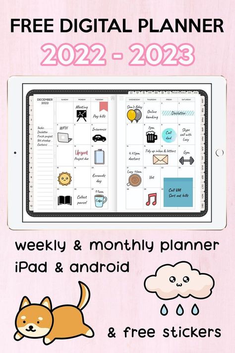 Goodnotes Calendar Template Free 2023, Monthly Planner 2023 Free, Onenote Planner Templates Free 2023, Goodnotes Planner Template Free 2022, Goodnotes Template Free 2023, 2023 Digital Planner Free Download, Onenote Planner Templates Free, Free Digital Planner Goodnotes 2023, Free Digital Planner 2023