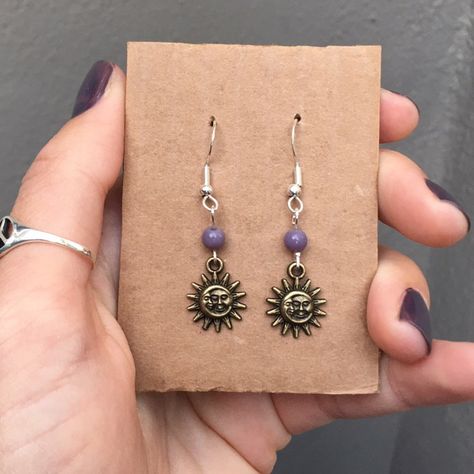 Diy Aretes Aesthetic, Hippie Piercings, Grunge Jewelry, Indie Jewelry, Hippie Earrings, Dope Jewelry, Handmade Wire Jewelry, Funky Jewelry, Hippie Jewelry