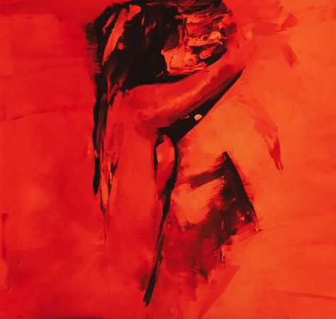 Red Artwork, Deep Art, Art Of Love, Romance Art, Arte Inspo, Romantic Art, Arte Animal, Ethereal Art, Anatomy Art