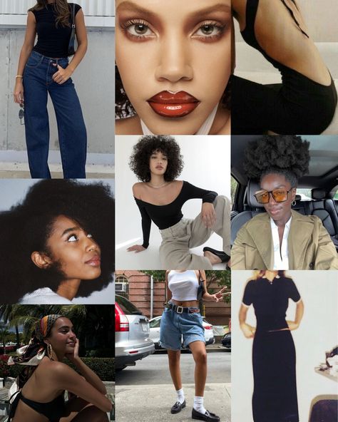 Flamboyant Natural Classic Essence Black Women Soft Dramatic Black Women, Flamboyant Natural Black Women, Natural Essence Outfits, Flamboyant Natural Hair, Natural Essence Style, Flamboyant Natural Body Type, Kibbe Essence, Flamboyant Natural Style, Flamboyant Natural Outfit