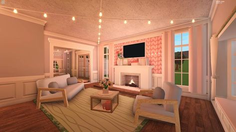 ⭐code: ROSE on Instagram: “suuuuup #roblox #bloxburg #welcometobloxburg” Roblox Living Room, Roblox Room, Bloxburg Mansion, Bloxburg Interior, Roblox House, Blocksburg Room Ideas￼, Two Story House Design, Tiny House Bedroom, Bloxburg Builds