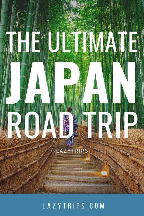 Our Japan road trip itinerary celebrates the best of the famous Golden Route, travelling west from Tokyo past Mount Fuji to Hakone and Shizuoka, before continuing on to Kyoto and Osaka.   It may not be conventional to travel Japan by car but heading off the beaten path will help you discover the real Japan.  From sacred shrines and traditional tea ceremonies, to robot restaurants and futuristic skyscrapers, read on for our definitive Japan road trip guide. Japan Road Trip Map, Japan Road Trip, December Travel, Mount Fuji Japan, Travel Report, Japan Holidays, Road Trip Map, Bike Trip, Traditional Tea