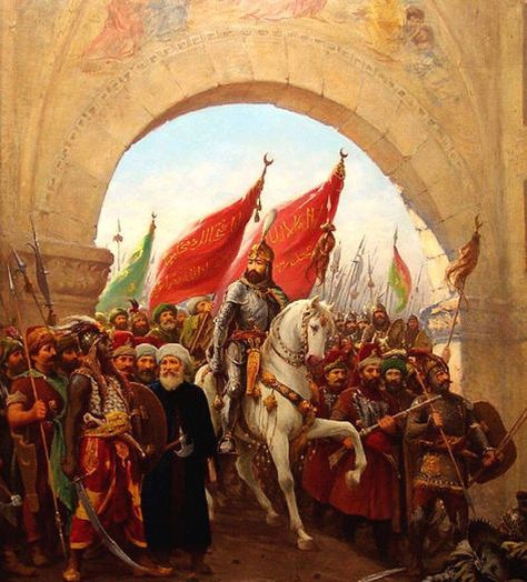 Sultan Salahuddin Ayubi.... Battle Of Vienna, Mehmed The Conqueror, Turkey History, Fall Of Constantinople, Ottoman Turks, Empire Ottoman, Timur Tengah, Empire Romain, Byzantine Empire