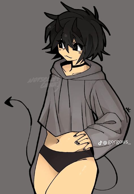 Goth Femboy Art Pfp, Femgirl Oc, Cat Femboy Art, Femboy Drawing Oc Base Cute, Matching Femboy Couple Pfps, Femboy Drawing Body Base, Emo Femboy Character Oc, Femboy Fanart Haikyuu, Black Femboy Art Pfp