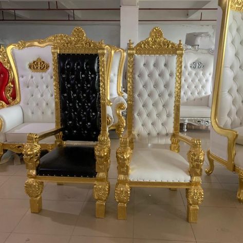 Throne Chair | King And Queen Chairs King And Queen Chairs, Wedding Throne, White Throne, Queen Chair, King On Throne, Royal Chair, King Chair, Royal Throne, Throne Chair