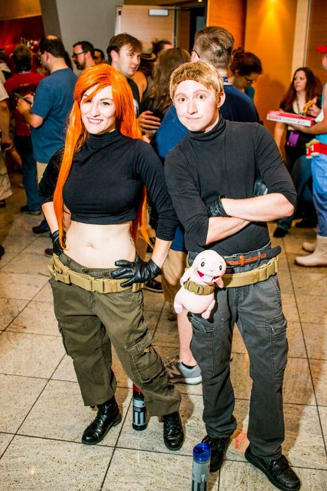 Milo Wesley and Meghan Nelson Milo And Kida Costume Halloween, John Smith And Pocahontas Halloween, Kida And Milo Cosplay, Milo Atlantis Cosplay Female, Milo And Meg, Kim Possible, Disney Cosplay, Disney