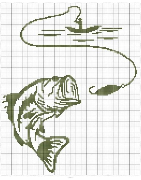 Crochet Fish Patterns, Stitch Fiddle, Large Mouth Bass, C2c Crochet Pattern Free, Cross Stitch Pattern Maker, Animal Cross Stitch, Crochet Fish, Pattern Maker, Animal Cross Stitch Patterns