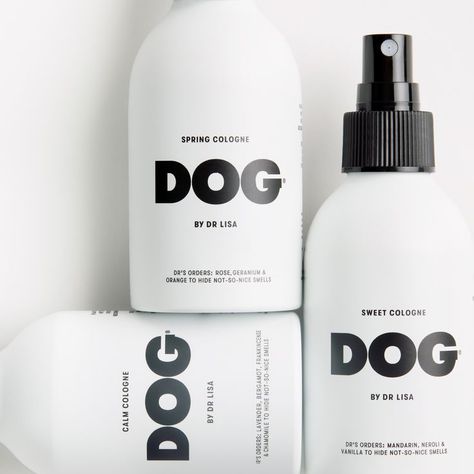 For a dog, the ideal scent probably comes from a good roll around in the dirt. Not exactly ideal for us. These colognes are the solution. These colognes have been created to find a happy medium between your dog’s fragrance preference and yours. After a light spray on your dog’s coat, the cologne will reduce the unwanted ‘dog smell’, while moisturising the skin and coat. Each cologne has been formulated with essential oils that are gentle to your dog’s nose and pleasant to yours. Dog Cologne, Packaging Bottle, Dog Smells, Pet Shampoo, Puppy Supplies, Dog Projects, Dog People, Rose Geranium, Media Content