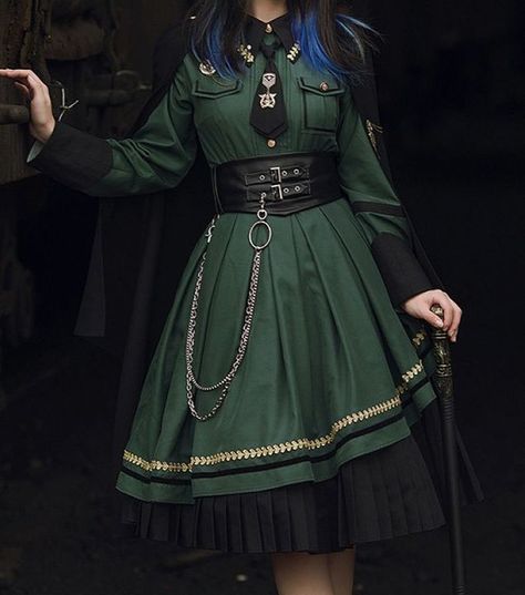 The Idol, Now Villainess Doesn't Know You - Academy Outfits - Wattpad Winter Cool, The Idol, Sailor Collar, Fantasy Clothing, Lolita Dress, Lolita Fashion, Antique Victorian, Pretty Outfits, Set Dress