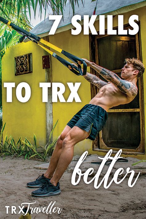 Build Your Back Muscles, Trx Workouts For Men Beginner, Trx Home Gym, Back Gains, Trx Pictures, Suspension Training Workouts, Trx Beginner, Trx Lower Body Workout, Viking Workout