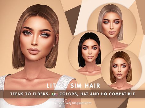 Sims 4 Hair Styles, Custom Content Sims 4 Hair, Alpha Cc Sims 4 Clothes, Rogue Hair, Ts4 Hair, Sims 4 Cc Hair, The Sims 4 Cabelos, Sims Inspiration, Sims 4 Tsr