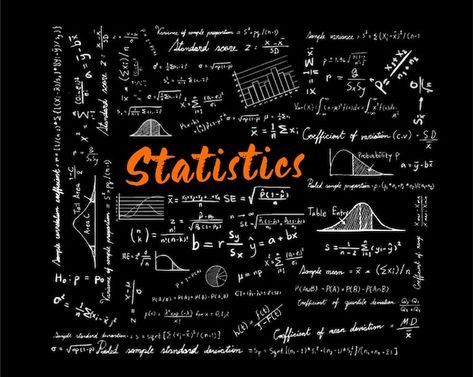 Vector statistics doodles and equations ... | Premium Vector #Freepik #vector Statistics Aesthetic Wallpaper, Statistics Wallpaper, Statistics Design, Statistics Aesthetic, The Most Beautiful Equation In Math, Class 12 Maths Formula Vector, Anime Sites, Differential Equations, Chalkboard Background