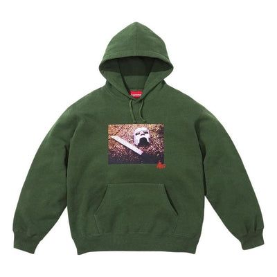 Supreme x MF Doom FW23 Week3 MF Hoodie 'Olivegreen' SUP-FW23-078 Supreme Sweatshirt, Mid Jordan 1, Supreme Hoodie, Supreme T Shirt, Celebrities Leather Jacket, Mf Doom, Womens Air Jordans, Air Jordan 12 Retro, Jordan 12 Retro