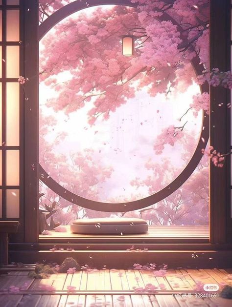 Dreamy Artwork, Abstract Iphone Wallpaper, Blossoms Art, Beautiful Landscape Wallpaper, Anime Wall Art, Digital Backgrounds, Digital Art Anime, Pretty Wallpapers Backgrounds, Environment Concept Art