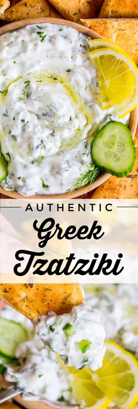 Greek Tzatziki, Tzatziki Sauce Recipe, Wallpaper Food, The Food Charlatan, Food Charlatan, Za Atar, Tzatziki Sauce, Buffalo Chicken Dip, Mediterranean Diet Recipes