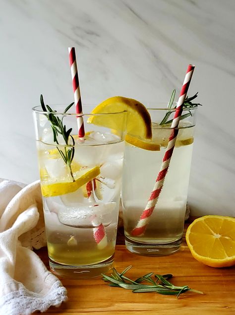 Spruce Soda Homemade Soda Stream Syrup, Sparkling Soda Recipes, Sodastream Recipes, Orange Truffles Recipe, Rosemary Shortbread Cookies, Creamy Pesto Pasta, Rosemary Simple Syrup, Homemade Soda, Thumbprint Cookies Recipe