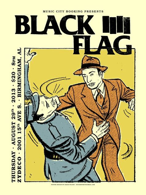 BLACK FLAG Punk Gig Poster, Black Flag Poster, Album Covers Music, Punk Artwork, Social Awkwardness, Black Flag Band, Punk Flyers, Poster Punk, Rock Poster Art