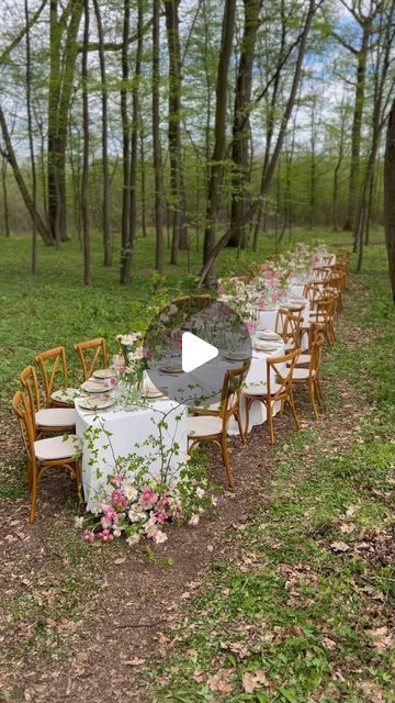 Iris Events on Instagram: "A magical rendezvous nestled deep within the forest’s embrace. 🌳✨ #magical #forest #event 

🍃 Floral Design & Event Concept @nicubocancea @iriseventsconcept @florariairis 
🍃 Event Planning @irinabocancea 
🍃 Venue @iris_orangerie 

#floraridin1970 #florariairis #echiparacheta #irisorangerie #iriseventsconcept #event #forest #rendezvous #tablesetting #tabledecor #nature #eventdesign #eventtrends #trend #fresh #flowers #magical" Forest Fairy Tea Party, Mystical Forest Party, Forest Tea Party Aesthetic, Magical Forest Fantasy Secret Gardens, Forest Tea Party Illustration, Event Trends, Outdoor Event, Magical Forest, Forest Wedding