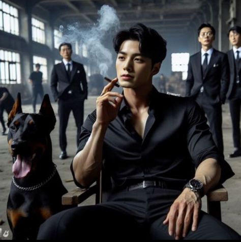 Mafia Boss Aesthetic Male, Hot Mafia Boss, Wattpad Men, Liam Manoban, Bodyguard Services, Korean Couple Photoshoot, Asian Male Model, Stylish Mens Suits, Fashion Models Men