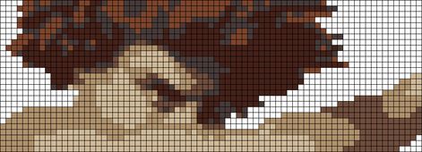 Fallen Angel Alpha Pattern, Pixel Art Grid Aesthetic, Paintings Cross Stitch, Art Alpha Pattern, Vintage Alpha Pattern, Pixel Art 32x32 Easy, Crochet Pixel Pattern Aesthetic, Alpha Pattern Aesthetic, Dark Academia Crochet