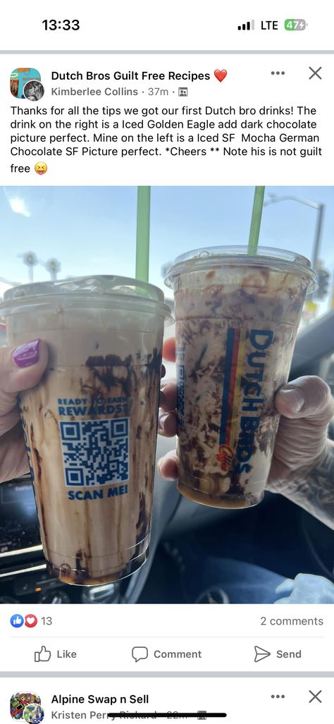 Dutch Bros Chocolate Drinks, Dutch Bros Coffee Drinks To Try, Dutch Bros Recommendations, Dutch Bro Coffee Drinks, Dutch Brothers, Dutch Bros Coffee, Coffee Orders, Dutch Bros Drinks, Coffee Inspiration