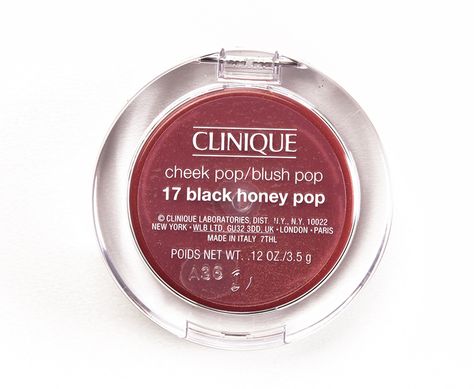 Clinique Black Honey Pop Cheek Pop Blush Review & Swatches Clinique Black Honey Pop Blush, Clinique Black Honey Blush, Black Honey Blush, Clinique Blush, Honey Pops, Clinique Black Honey, Lancome Blush, Beauty Bags, Clinique Pop