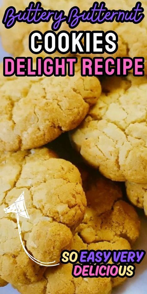 Buttery Butternut Cookies Delight Butternut Cookies, Homemade Chocolate Chip Cookies Recipe, Cookies From Scratch, Beauty Of Simplicity, Cozy Day, Chocolate Cookie Recipes, Food Stands, Cookies Recipes Chocolate Chip, Few Ingredients