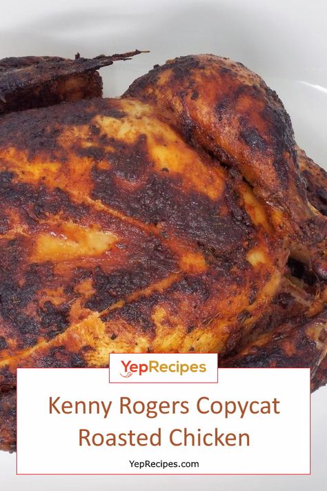 Kenny Rogers Chicken Recipe, Kenny Rogers Roasters Recipes, Chicken Roaster Recipes, Smoker Chicken, Kenny Rogers Roasters, Roaster Recipes, Chicken Seasoning Recipes, Pinoy Foods, Cooking Whole Chicken