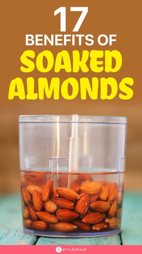 Benefits Of Star Fruit, Soaking Almonds In Water, Soaked Almonds Benefits, Almonds Recipe Healthy, Almonds Benefits, Dry Fruits Benefits, Benefits Of Almonds, Health Benefits Of Almonds, Soaked Almonds