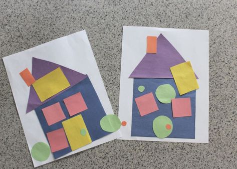 Your kids will love building their own shape houses with this easy and fun shapes activity!  This is one of my favorite shape activities for preschool and a great review for early elementary students as well.   I’ve been a stay at home mom now for four years.  And while my day to day has changed […] The post Shape Houses: A Fun Shape Activity for Kids appeared first on Live Well Play Together. Build A House Preschool Craft, Shape House Craft Preschool, Building With Shapes Preschool, Shape Building Activities Preschool, Houses Eyfs Activities, Homes And Habitats Preschool Crafts, Shapes House Craft, Houses And Homes Preschool Activities, Home Theme For Preschool