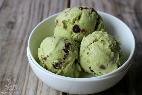 Mint Chocolate Chip Ice Cream Recipe (Dairy-Free, Egg-Free) Healthy Mint Chocolate Chip Ice Cream, Health Sweets, Mint Chocolate Chip Ice Cream Recipe, Shamrock Smoothie, Chocolate Chip Ice Cream Recipe, Aip Treats, Paleo Ice Cream, Mint Chip Ice Cream, Mint Chocolate Chip Ice Cream