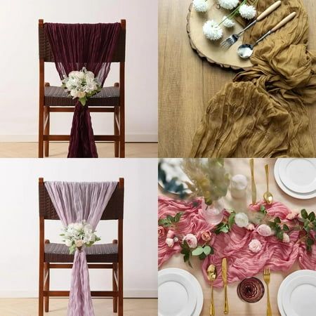 Wedding chair decorations