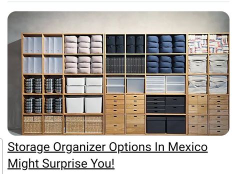 Storage Organization