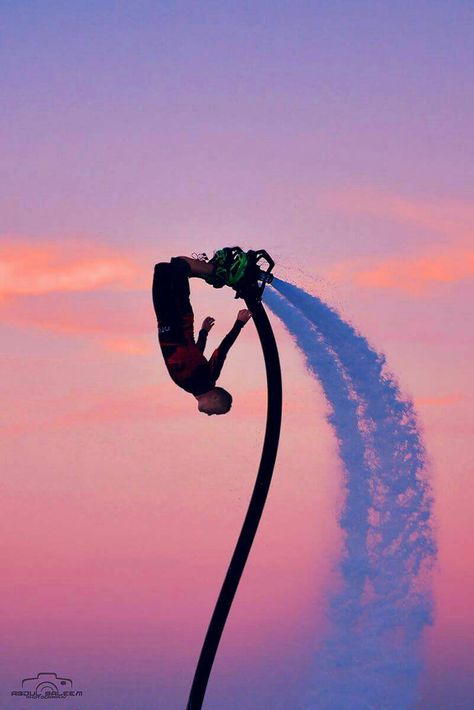 Fly Boarding, Ski Diving, Adrenaline Activities, Extreme Sports Photography, Sky Dive, Adrenaline Sports, Croatia Beach, Action Photography, Amusement Park Rides