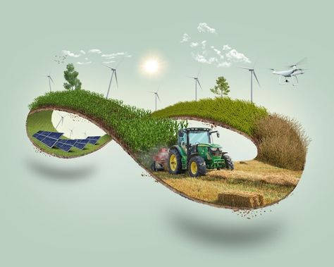 Art Apple, Apple Imac, Cinema 4d, 3d Art, Agriculture, Tractor, Illustrator, Photoshop, Graphic Design