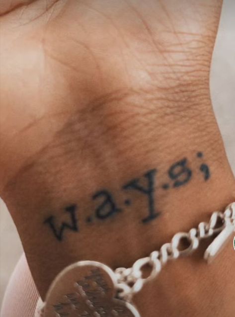 Tattoos With Meaning Black Women, Cute Tattoos For Black Women, Tattoos For Black Women, Ways Tattoo, Wrist Tattoos Words, Cute Tattoos With Meaning, Girl Neck Tattoos, Basic Tattoos, Tasteful Tattoos