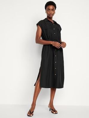 Women's Dresses | Old Navy Plus Size Workwear, Chic Maxi Dresses, Plus Size Suits, Midi Shirt Dress, Mini Dresses Summer, Plus Dresses, Old Navy Dresses, Shirtdress, Styles Fashion