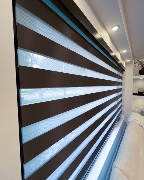 Our Latest Residential Project: Motorized Zebra Shades See how the sleek black fabric seamlessly blends with the entire décor! ☎️ 416-899-8704 📧 info@monteshades.ca #CustomBlinds #BlindsToronto #TorontoBlinds #WindowTreatments #BlindsInstallation #CustomWindowBlinds #BlindsAndShades #Torontolnteriors #HomeDecorToronto #WindowCoverings #MotorizedBlinds #BlindsAndDrapes #modernblinds Custom Window Blinds, Zebra Shades, Modern Blinds, Motorized Blinds, Custom Blinds, Shades Blinds, Window Coverings, Black Fabric, Window Treatments