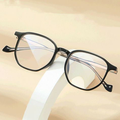 You may also like Eyeglass Frames Titanium Lightweight Irregular Polygon Glasses Frame Rx-able H 53.99 GBP Free shipping Men Women Round Eyeglass Frames Wood Grain Acetate Retro Glasses Frame Rx-able H 31.99 GBP Free shipping Mens Womens Eyeglass Frames Glasses Frame Blue Light Blocking Glasses Rx-able H 8.99 GBP Free shipping Eyeglass Frames TR90 Blue Light Blocking Transparent Glasses Frame Rx-able H 7.99 GBP Free shipping Mens Womens Eyeglass Frames Titanium Alloy Rectangle Frame Glasses Rx-a Retro Glasses Frames, Glasses Inspiration, Rimmed Glasses, Transparent Glasses, Metal Frame Glasses, Round Eyeglasses Frames, Titanium Glasses, Rimless Glasses, Metal Glasses