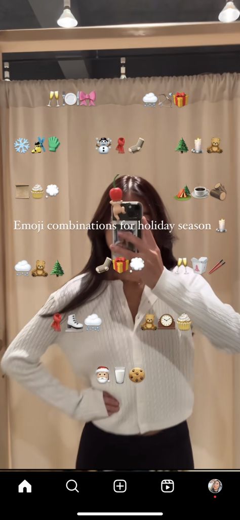 Mirror Selfie Emoji Captions, Selfie Emoji Captions, Mirror Selfie Captions Aesthetic, Mirror Selfie Captions, Emoji Quotes, Selfie Captions, Emoji Combinations, Instagram Captions, Insta Story