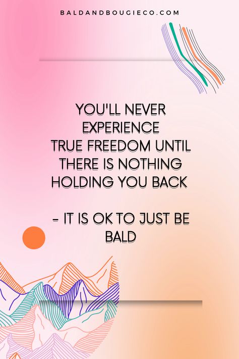 Ready to take on the day? These daily quotes for bald women provide the motivation and inspiration you need to start your morning off right, with confidence and positivity. #baldwomen #loveyourself #dailyquote #inspiration #affirmations #positive #aesthetic #selflove #astheic #hotgirlsummer #shavedhead #buzzcut Bald Head Girl, Positive Aesthetic, Affirmations Positive, Bald Women, Bald Head, Bald Heads, Mental Health Care, Shaved Head, Buzz Cut