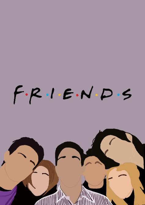 Friendship Illustration Art Aesthetic, Friends Illustration Art Friendship, Friendship Illustration, Van Gogh Wallpaper, Black Ink Art, Film Blue, Friends Clipart, Friends Scenes, Friends Illustration